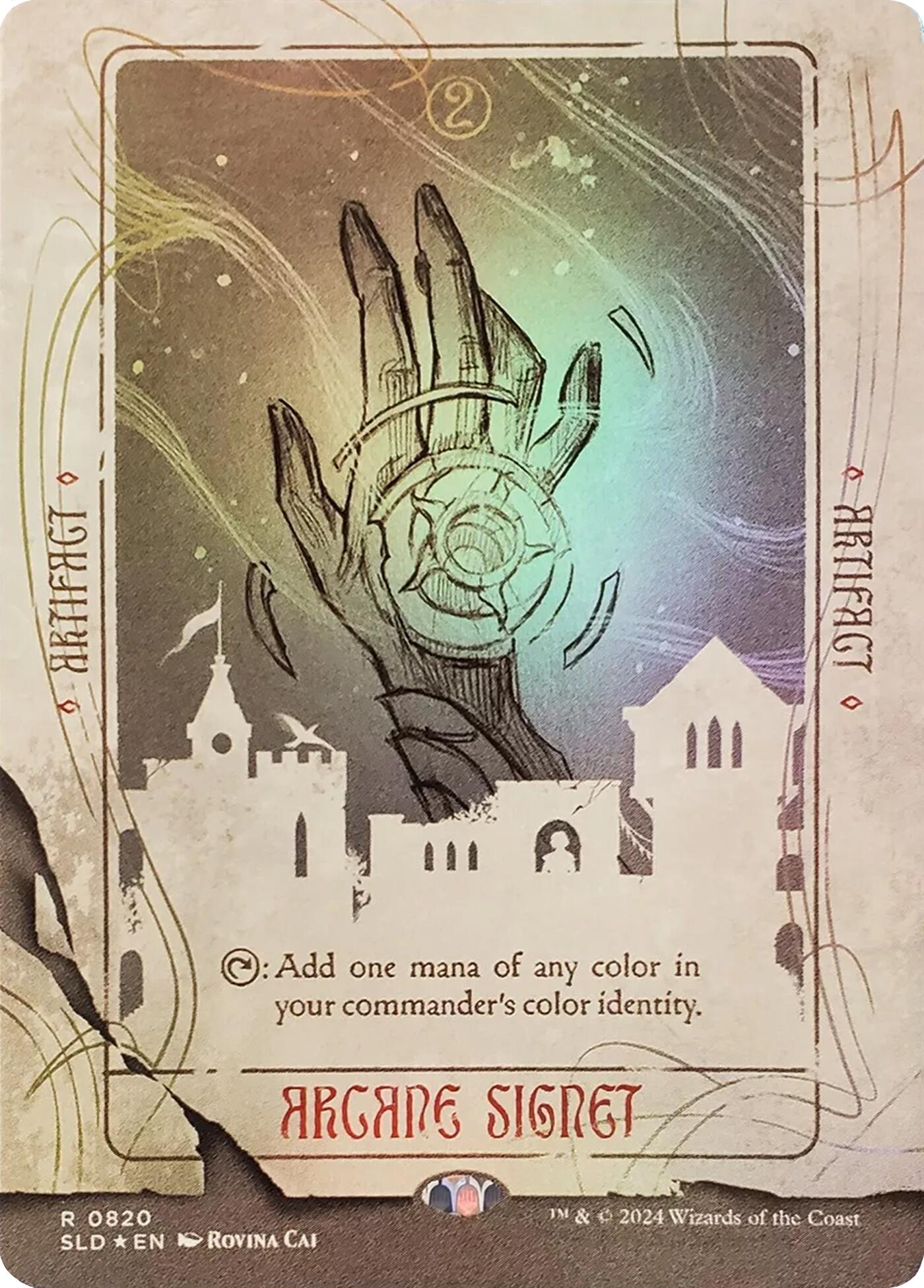 Arcane Signet (0820) (Rainbow Foil) [Secret Lair Drop Series] | Enigma On Main