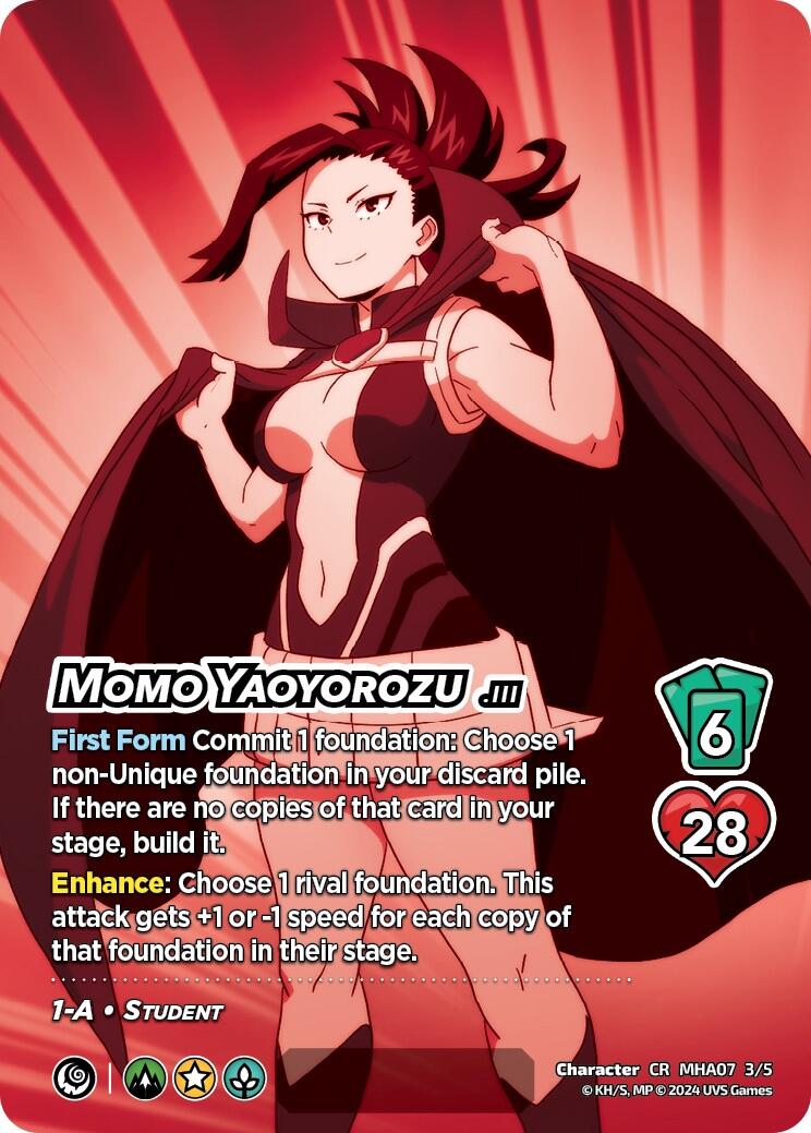 Momo Yaoyorozu (Serial Numbered) [Girl Power] | Enigma On Main