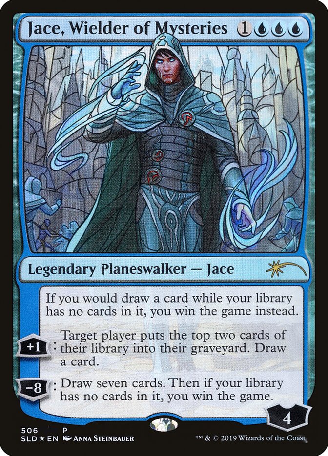 Jace, Wielder of Mysteries (Stained Glass) [Secret Lair Drop Promos] | Enigma On Main