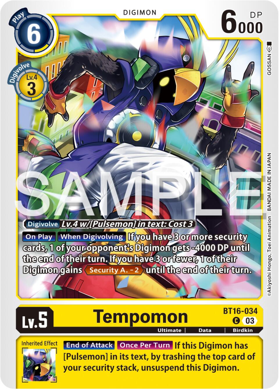 Tempomon [BT16-034] [Beginning Observer] | Enigma On Main