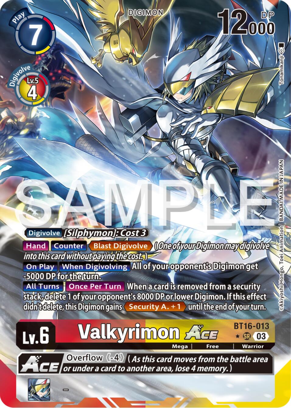 Valkyrimon Ace [BT16-013] (Alternate Art) [Beginning Observer] | Enigma On Main