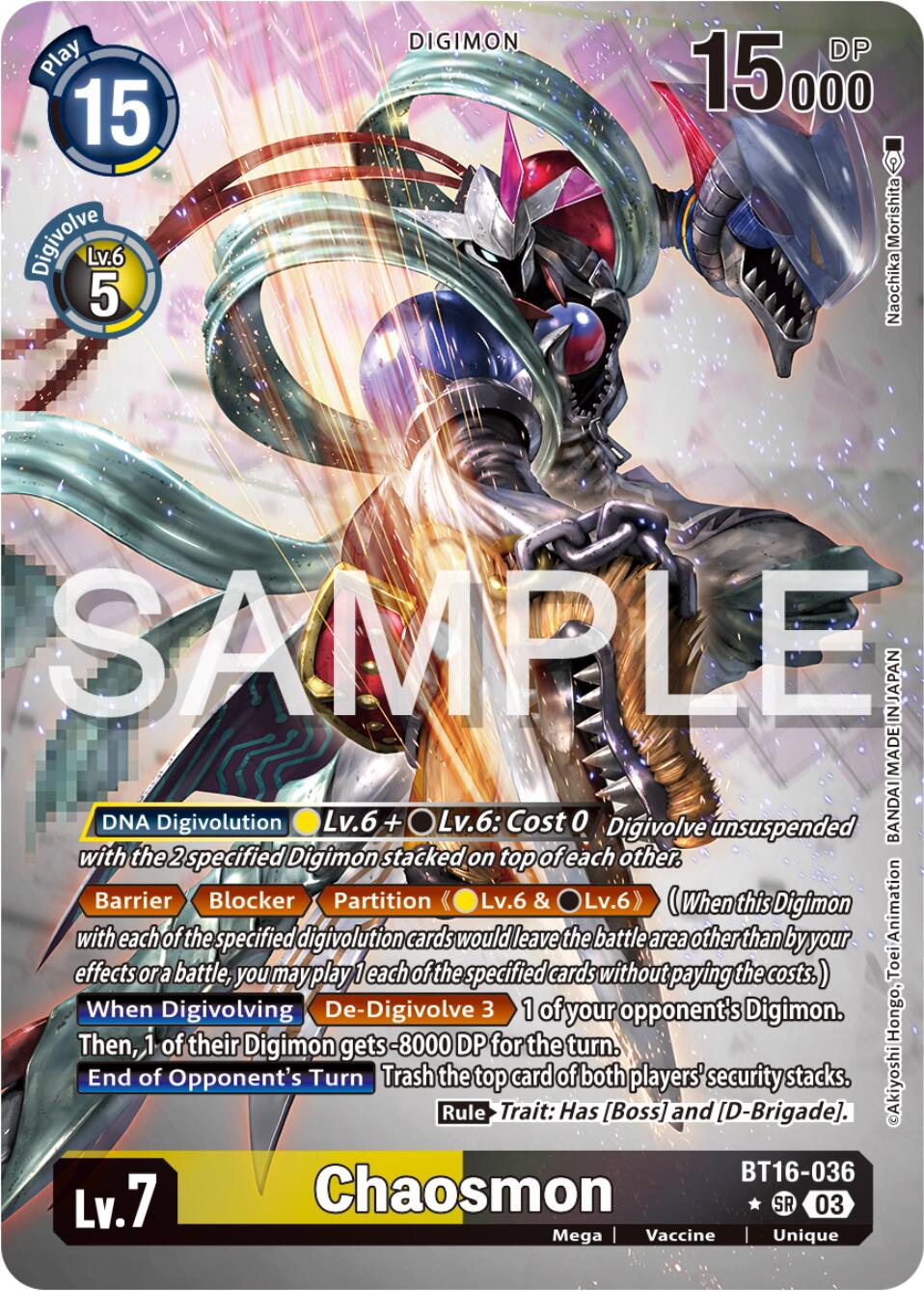 Chaosmon [BT16-036] (Alternate Art) [Beginning Observer] | Enigma On Main