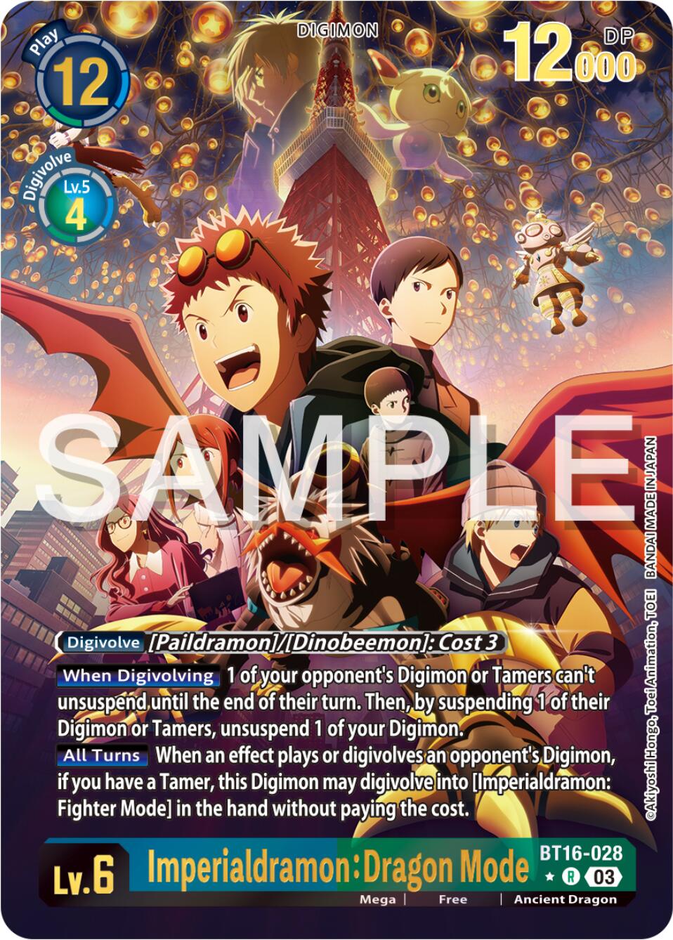 Imperialdramon: Dragon Mode [BT16-028] (Alternate Art) [Beginning Observer] | Enigma On Main