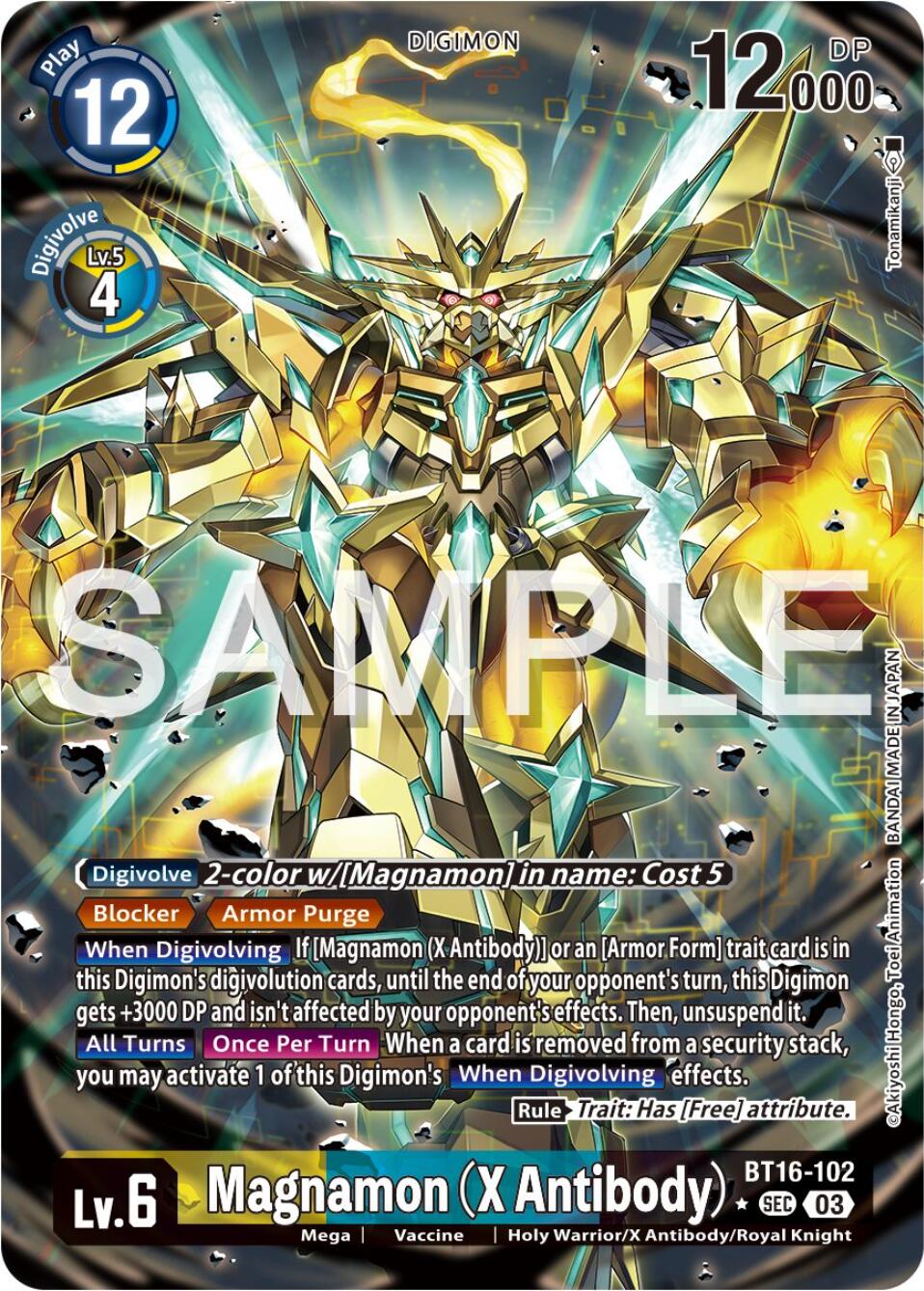 Magnamon (X Antibody) [BT16-102] (Alternate Art) [Beginning Observer] | Enigma On Main