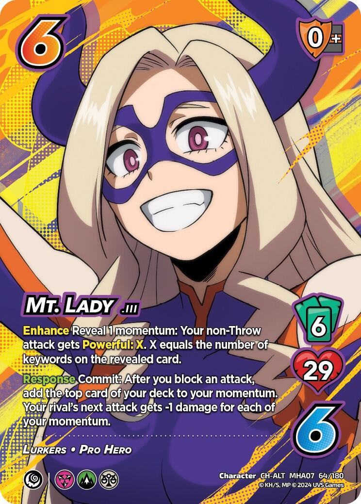 Mt. Lady (Alternate Art) [Girl Power] | Enigma On Main