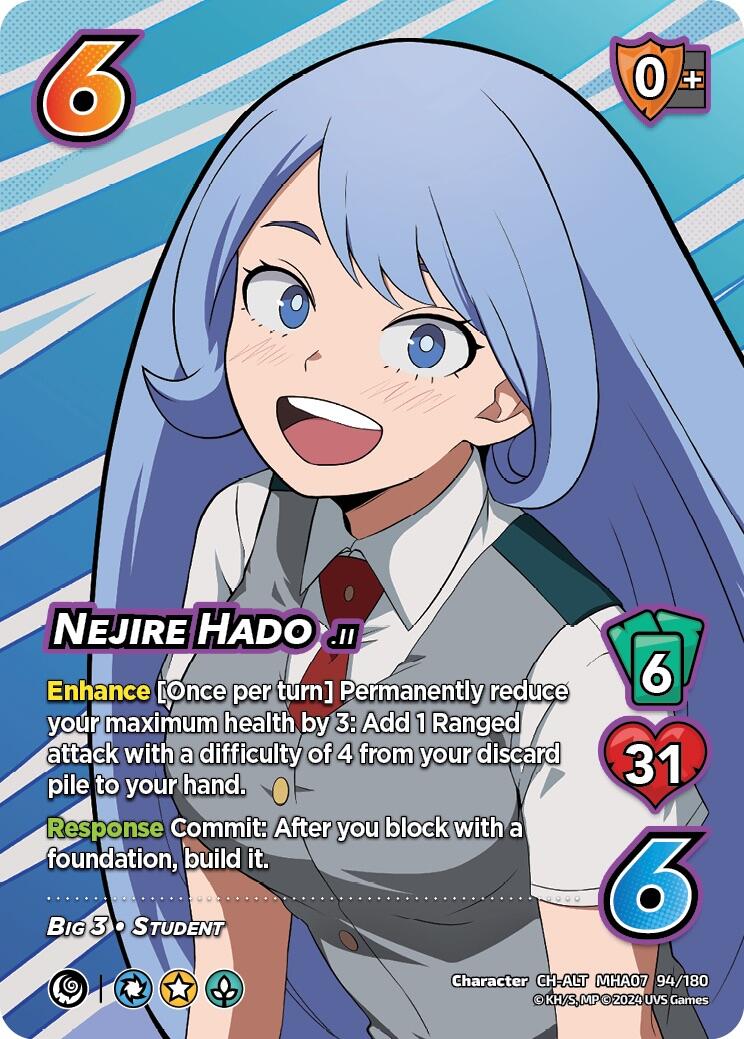 Nejire Hado (Alternate Art) [Girl Power] | Enigma On Main