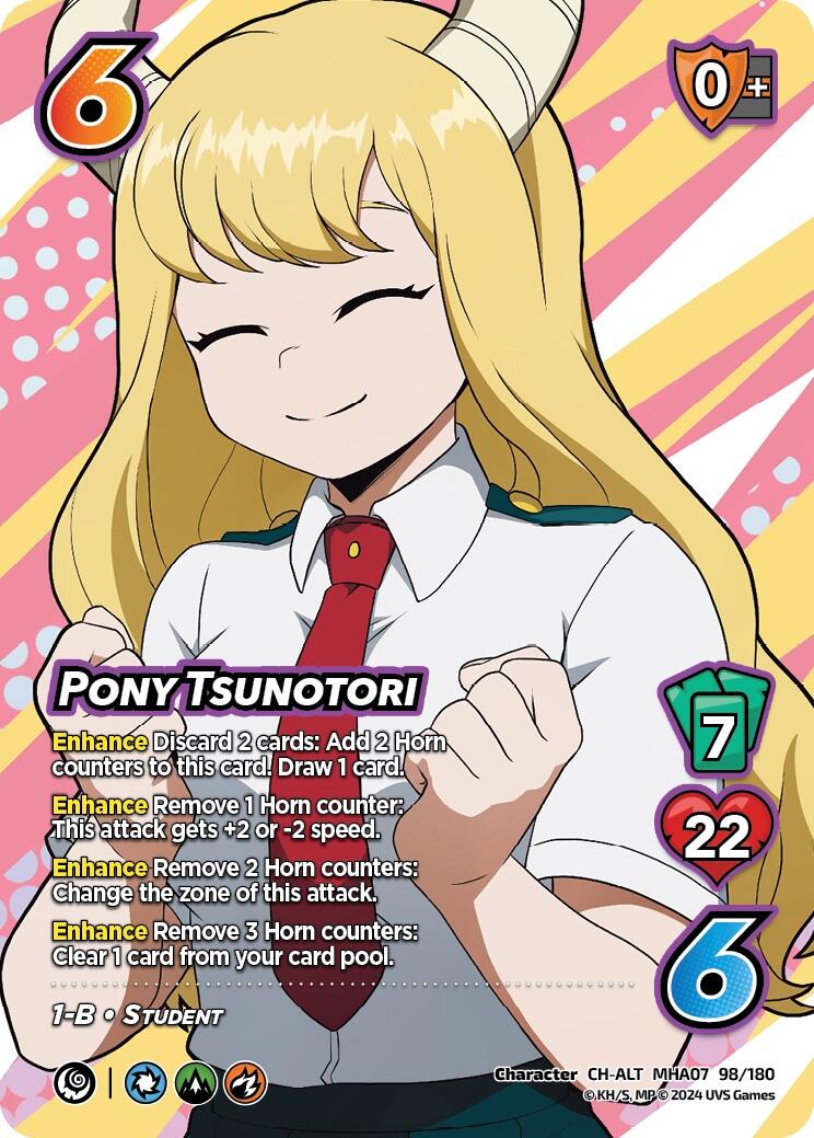 Pony Tsunotori (Alternate Art) [Girl Power] | Enigma On Main