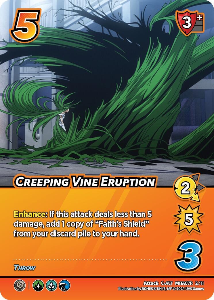 Creeping Vine Eruption (Alternate Art) [Girl Power] | Enigma On Main