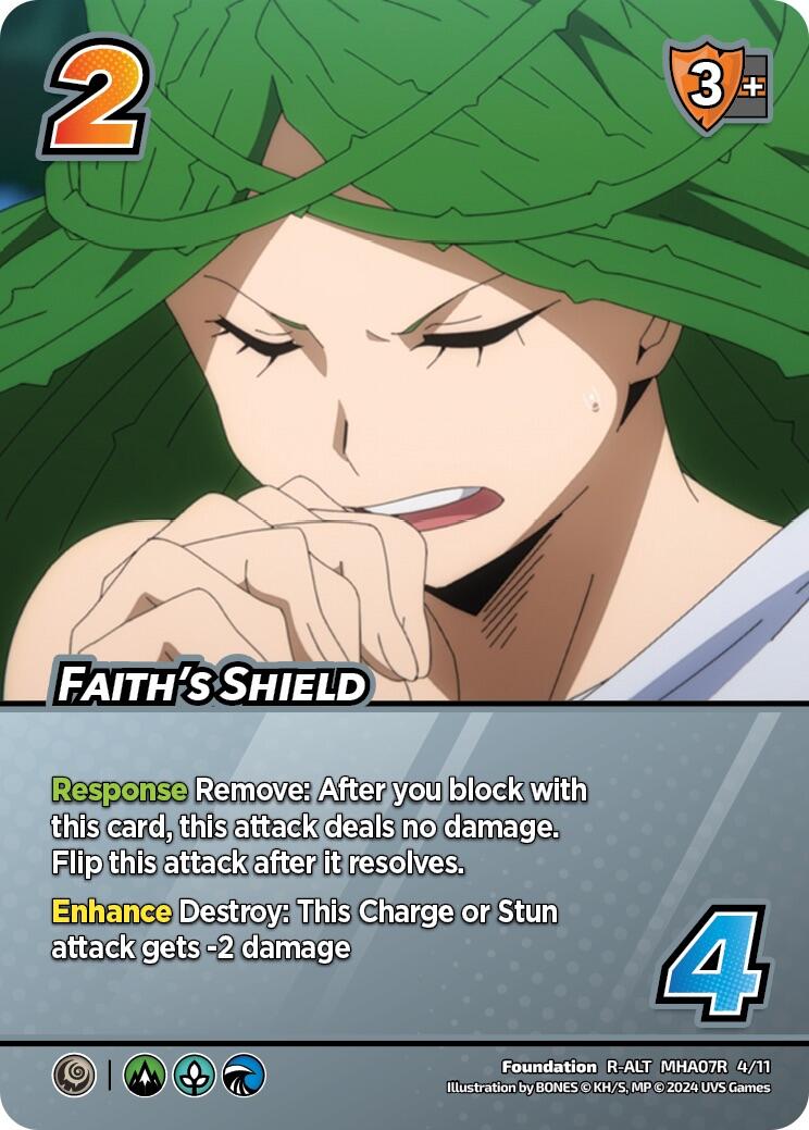 Faith's Shield (Alternate Art) [Girl Power] | Enigma On Main