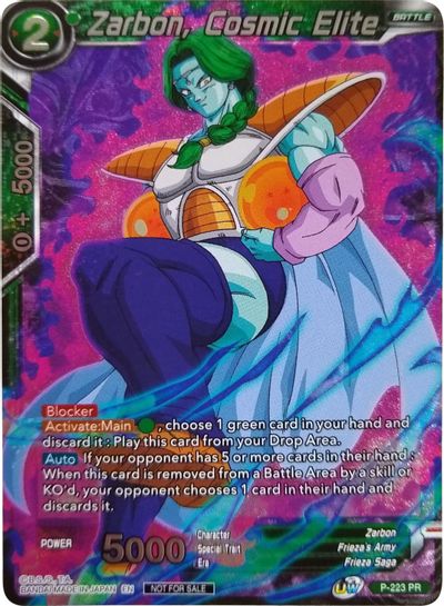 Zarbon, Cosmic Elite (Player's Choice) (P-223) [Promotion Cards] | Enigma On Main