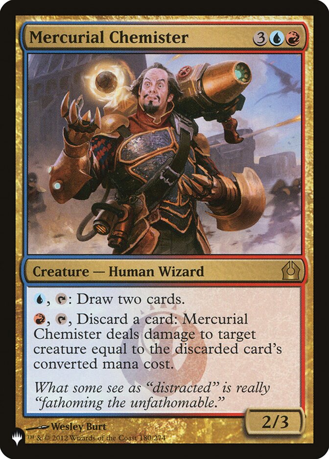 Mercurial Chemister [The List] | Enigma On Main