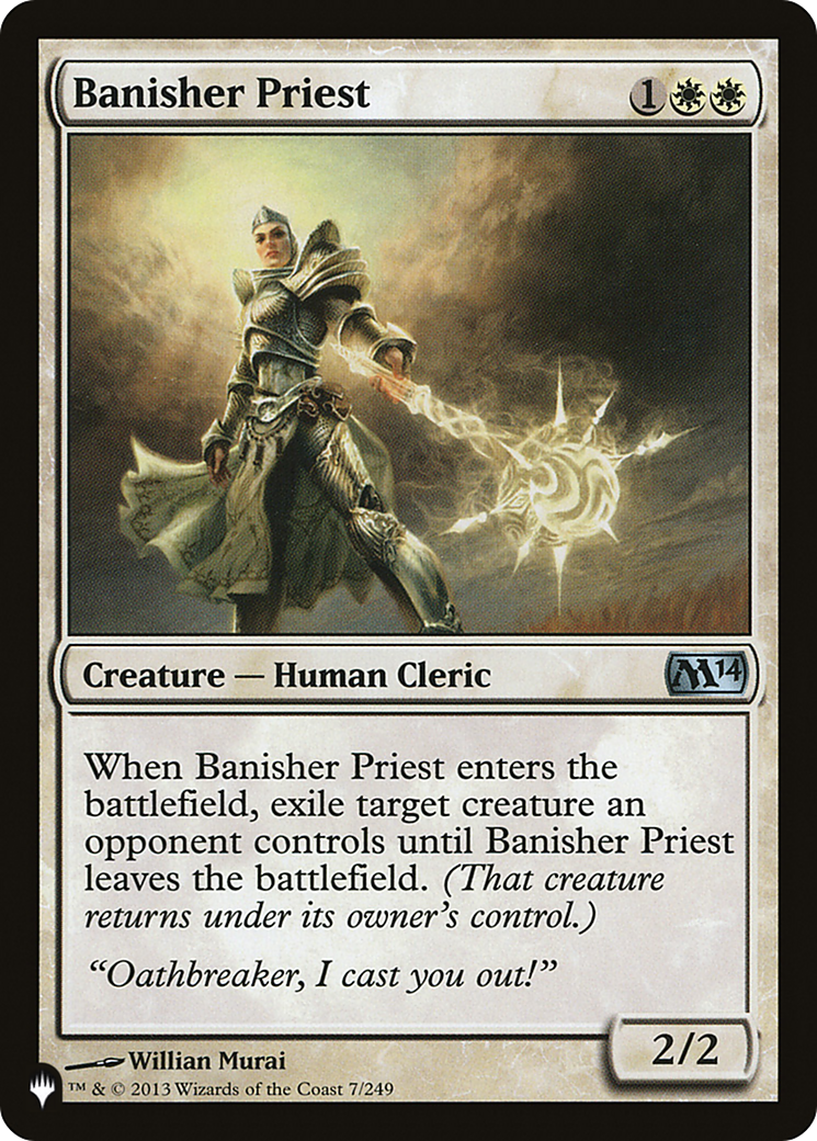 Banisher Priest [The List Reprints] | Enigma On Main