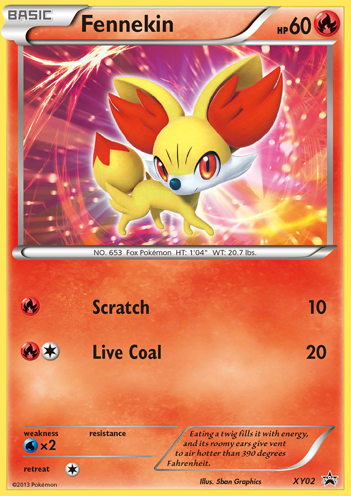 Fennekin (XY02) [XY: Black Star Promos] | Enigma On Main