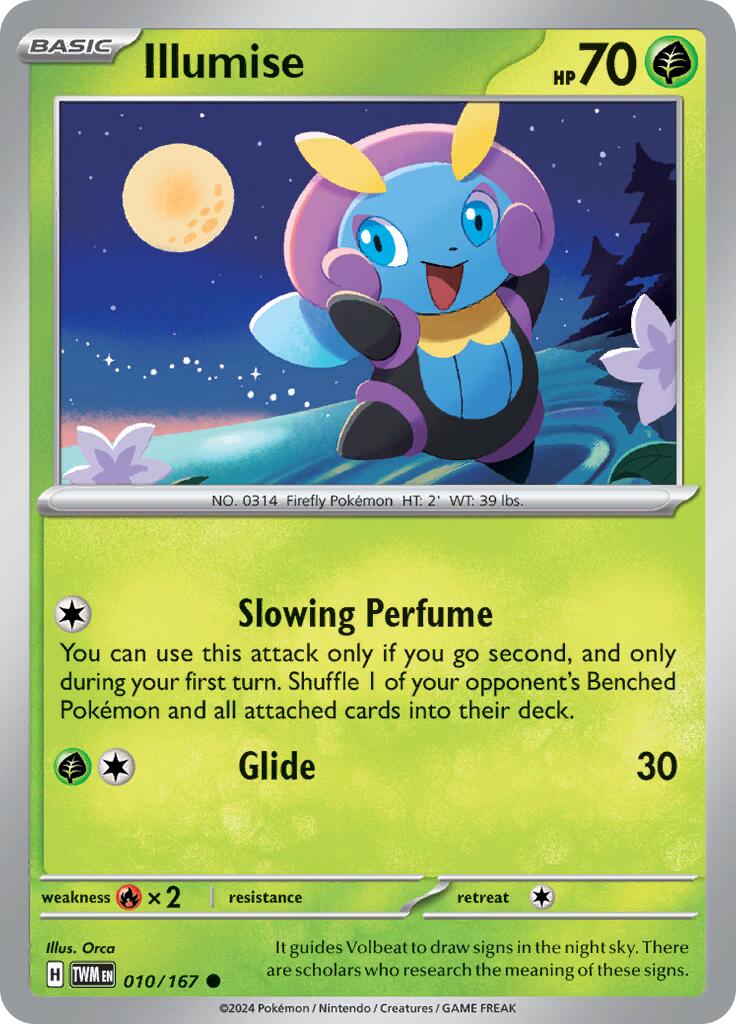 Illumise (010/167) [Scarlet & Violet: Twilight Masquerade] | Enigma On Main