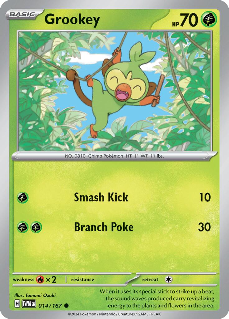 Grookey (014/167) [Scarlet & Violet: Twilight Masquerade] | Enigma On Main