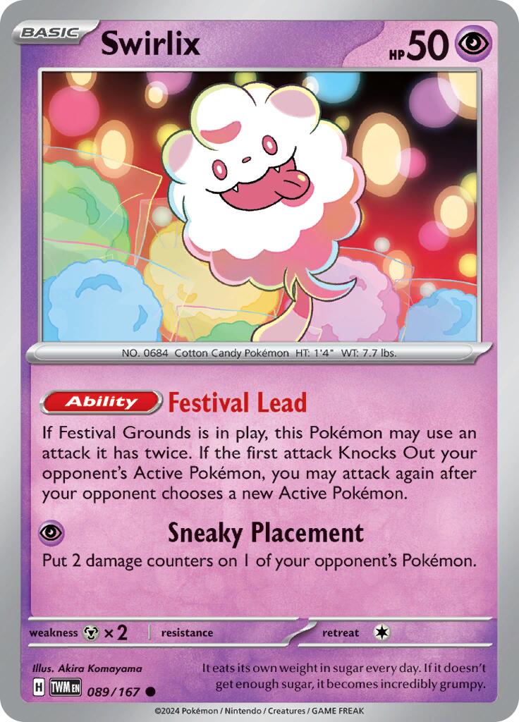 Swirlix (089/167) [Scarlet & Violet: Twilight Masquerade] | Enigma On Main