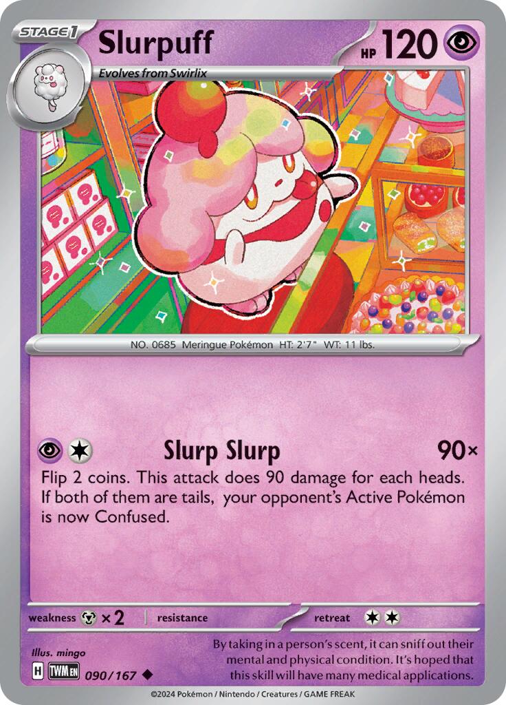 Slurpuff (090/167) [Scarlet & Violet: Twilight Masquerade] | Enigma On Main