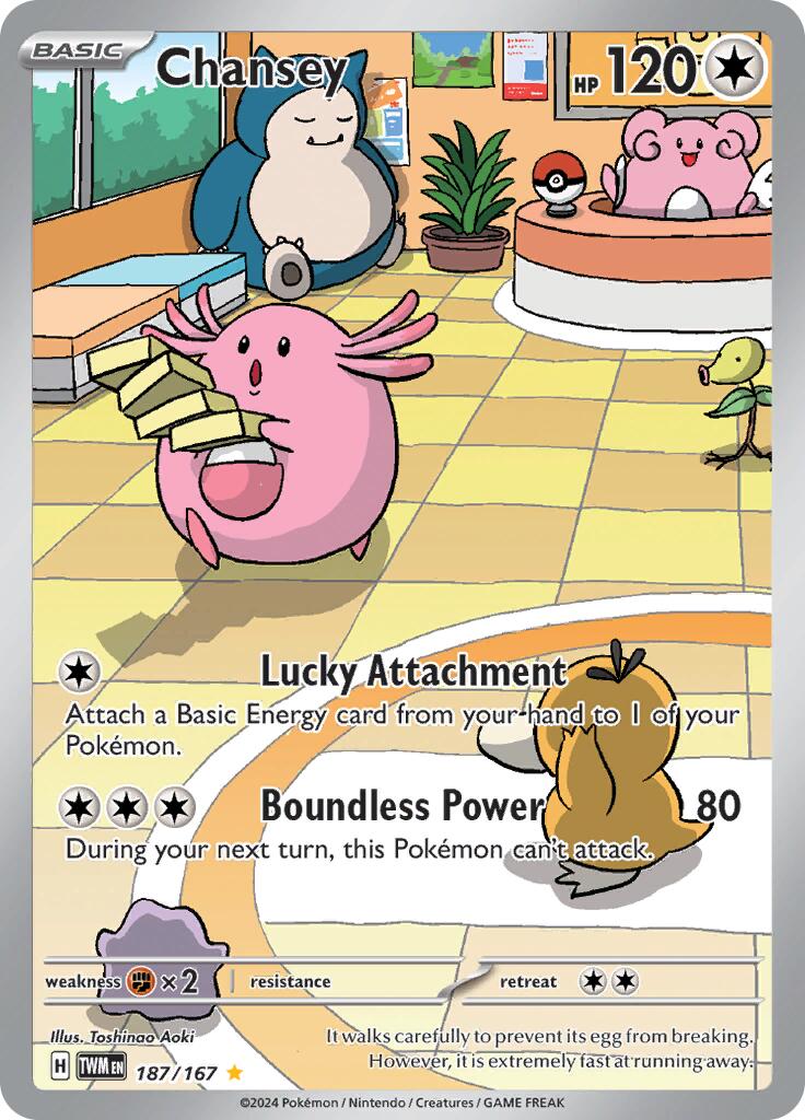 Chansey (187/167) [Scarlet & Violet: Twilight Masquerade] | Enigma On Main