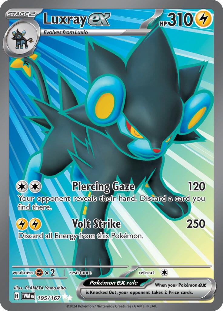 Luxray ex (195/167) [Scarlet & Violet: Twilight Masquerade] | Enigma On Main