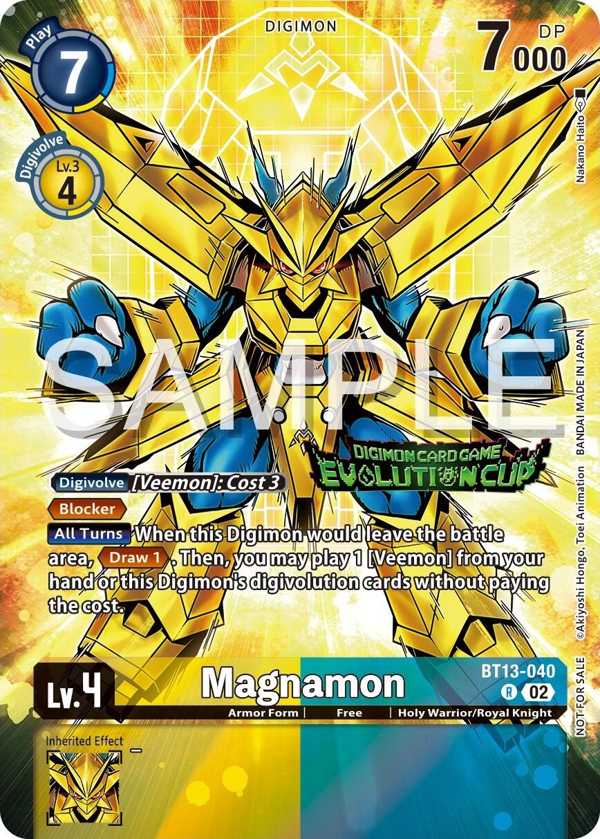 Magnamon [BT13-040] (2024 Evolution Cup) [Versus Royal Knights Booster Promos] | Enigma On Main