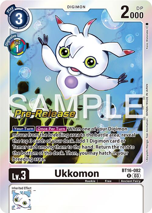 Ukkomon [BT16-082] [Beginning Observer Pre-Release Promos] | Enigma On Main