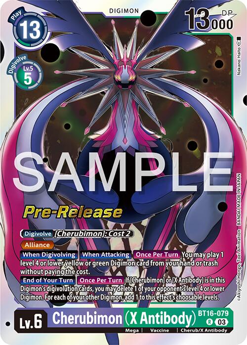 Cherubimon (X Antibody) [BT16-079] [Beginning Observer Pre-Release Promos] | Enigma On Main