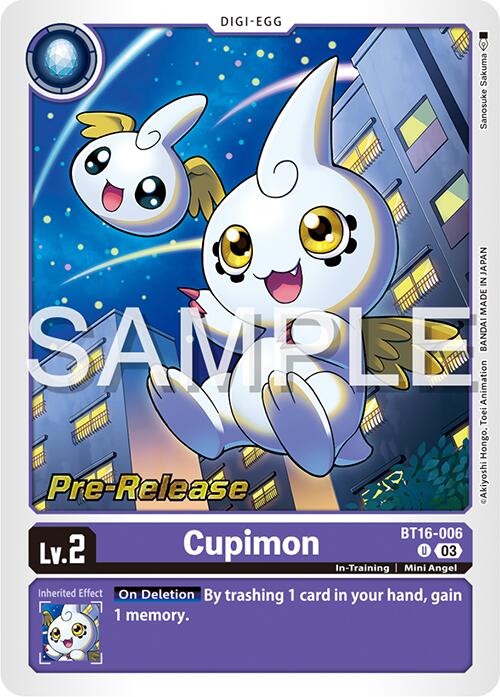 Cupimon [BT16-006] [Beginning Observer Pre-Release Promos] | Enigma On Main