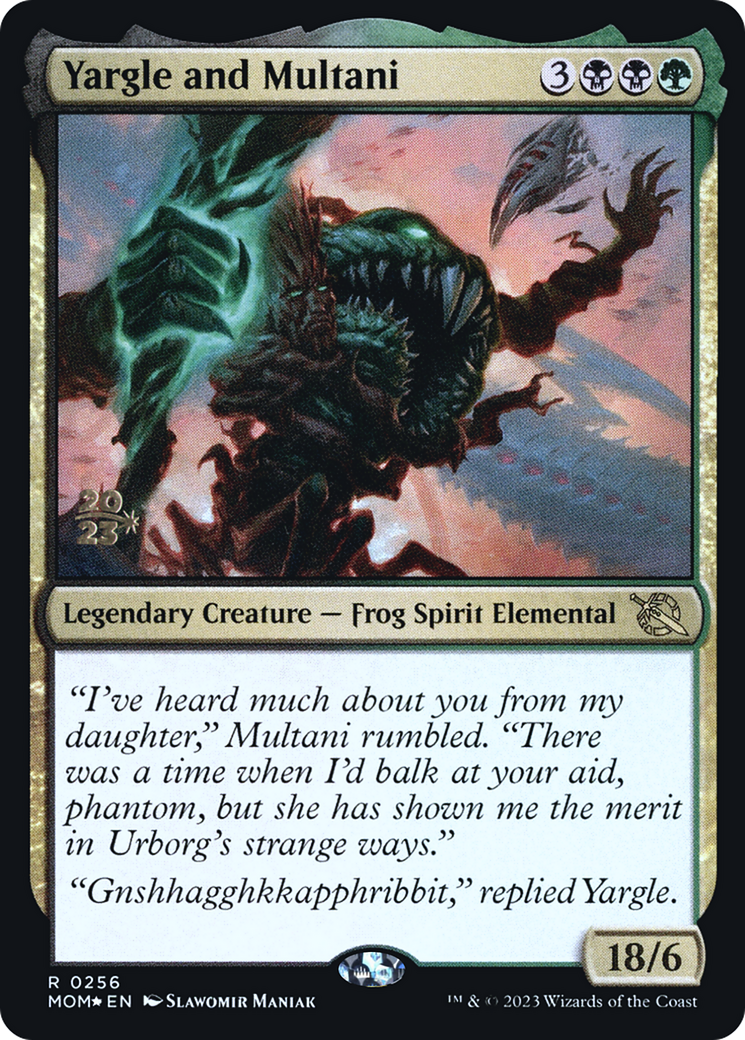 Yargle and Multani [March of the Machine Prerelease Promos] | Enigma On Main