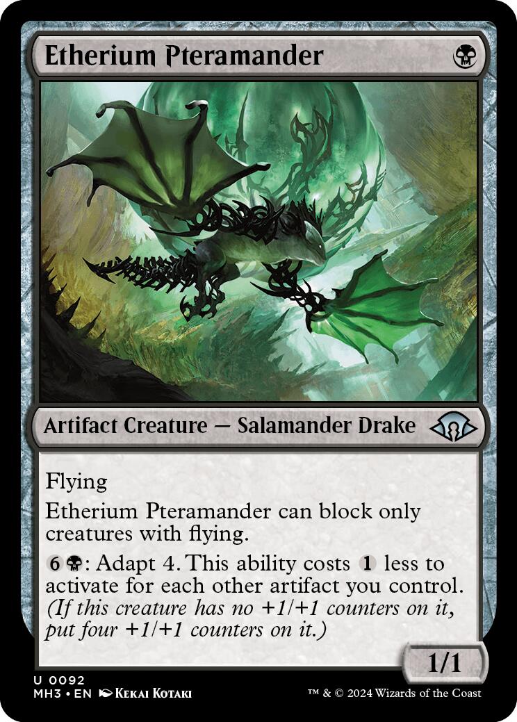 Etherium Pteramander [Modern Horizons 3] | Enigma On Main