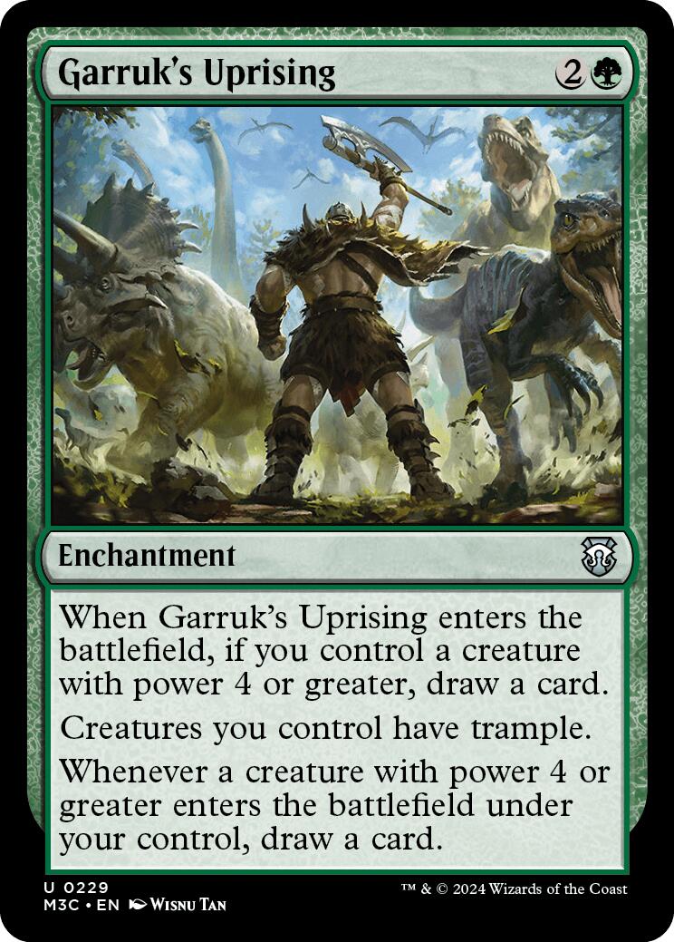 Garruk's Uprising [Modern Horizons 3 Commander] | Enigma On Main