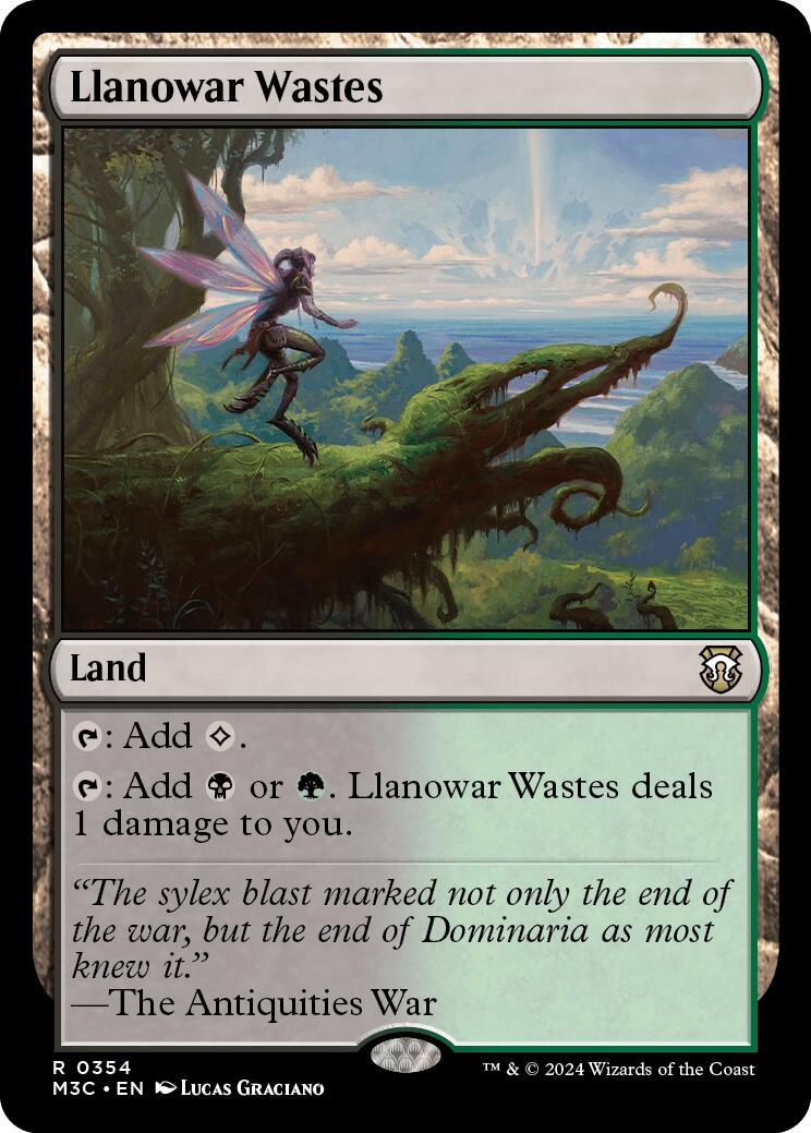 Llanowar Wastes [Modern Horizons 3 Commander] | Enigma On Main