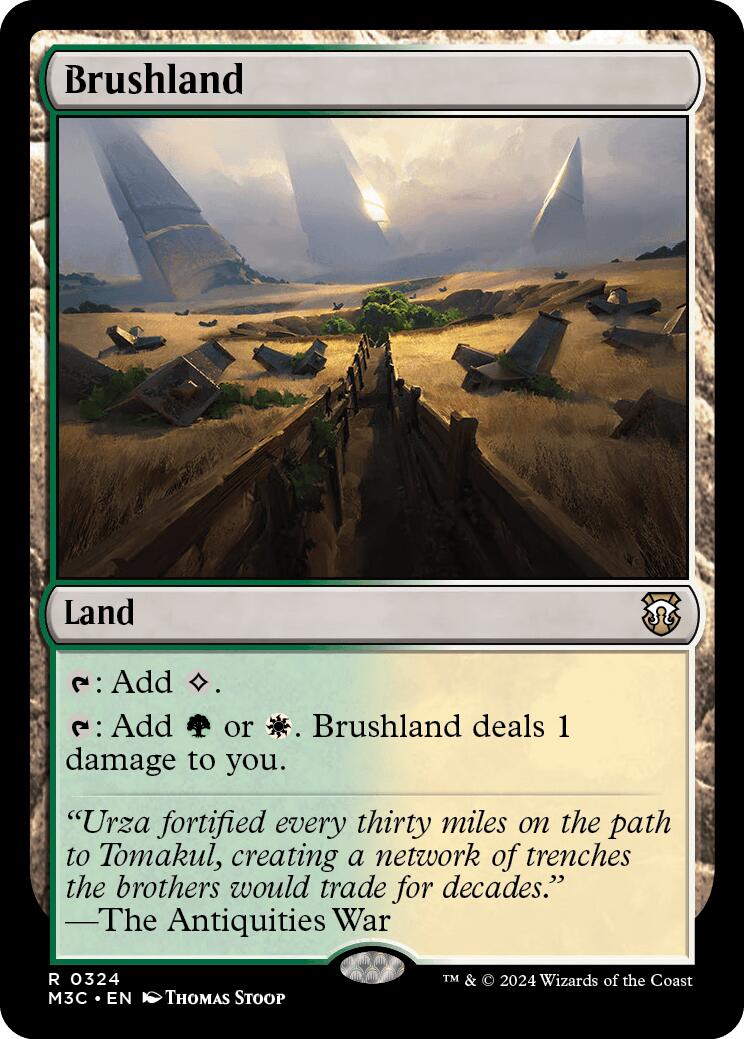 Brushland [Modern Horizons 3 Commander] | Enigma On Main