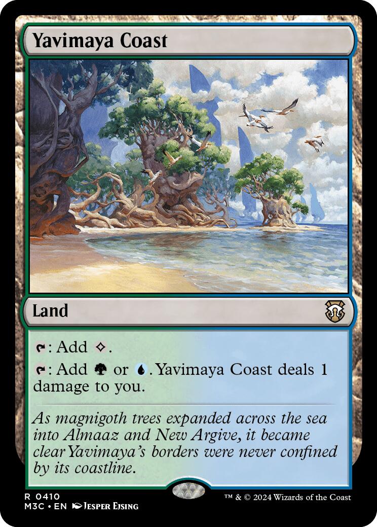 Yavimaya Coast [Modern Horizons 3 Commander] | Enigma On Main