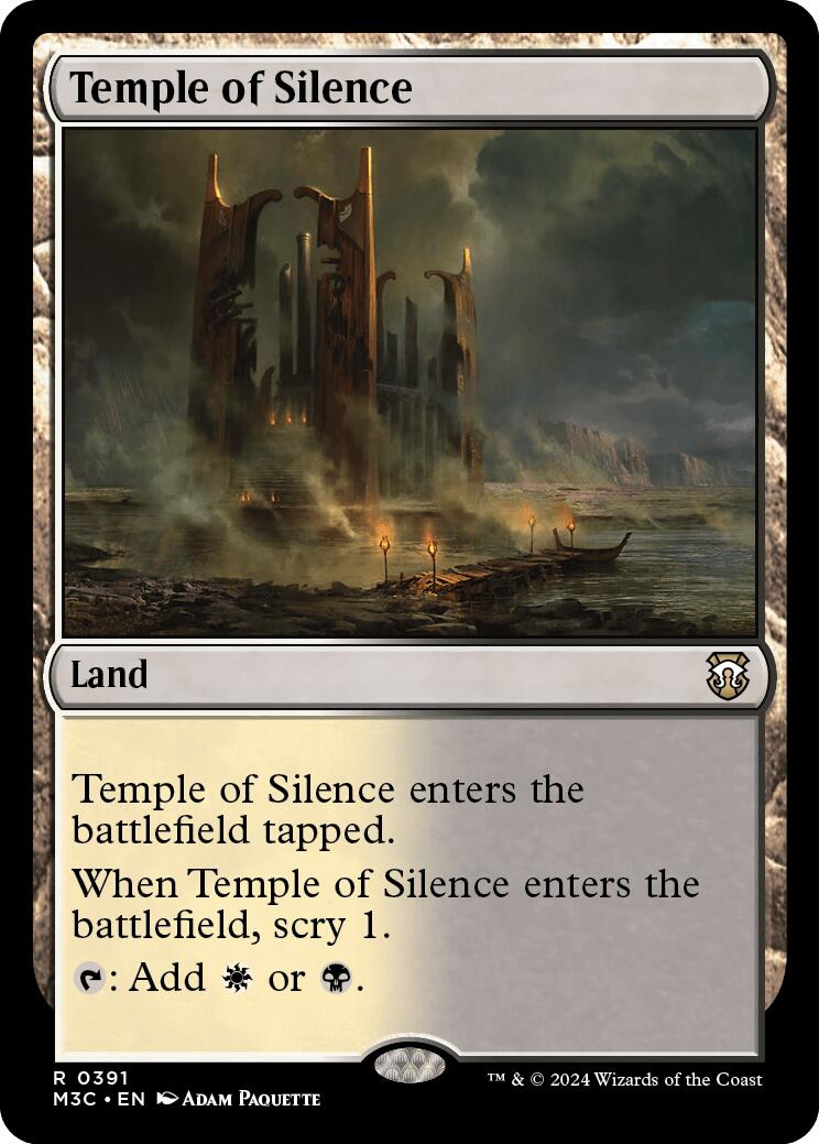 Temple of Silence [Modern Horizons 3 Commander] | Enigma On Main