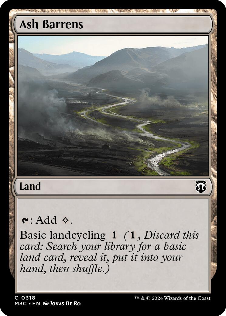 Ash Barrens [Modern Horizons 3 Commander] | Enigma On Main