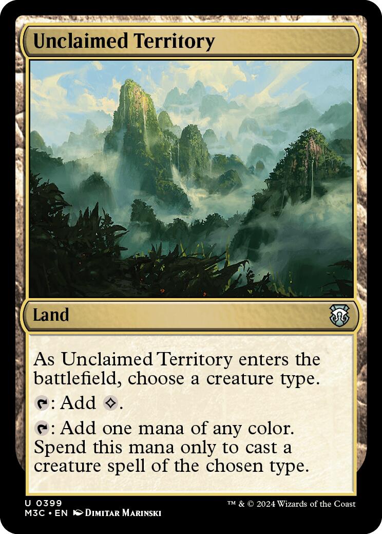 Unclaimed Territory [Modern Horizons 3 Commander] | Enigma On Main