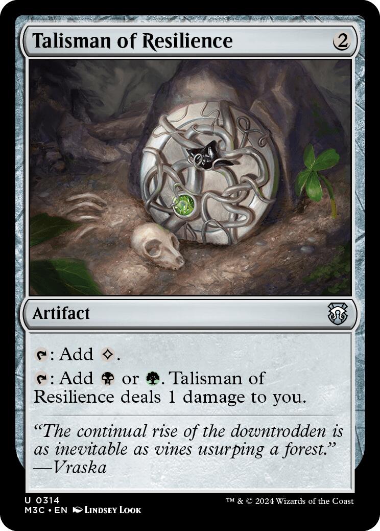 Talisman of Resilience [Modern Horizons 3 Commander] | Enigma On Main