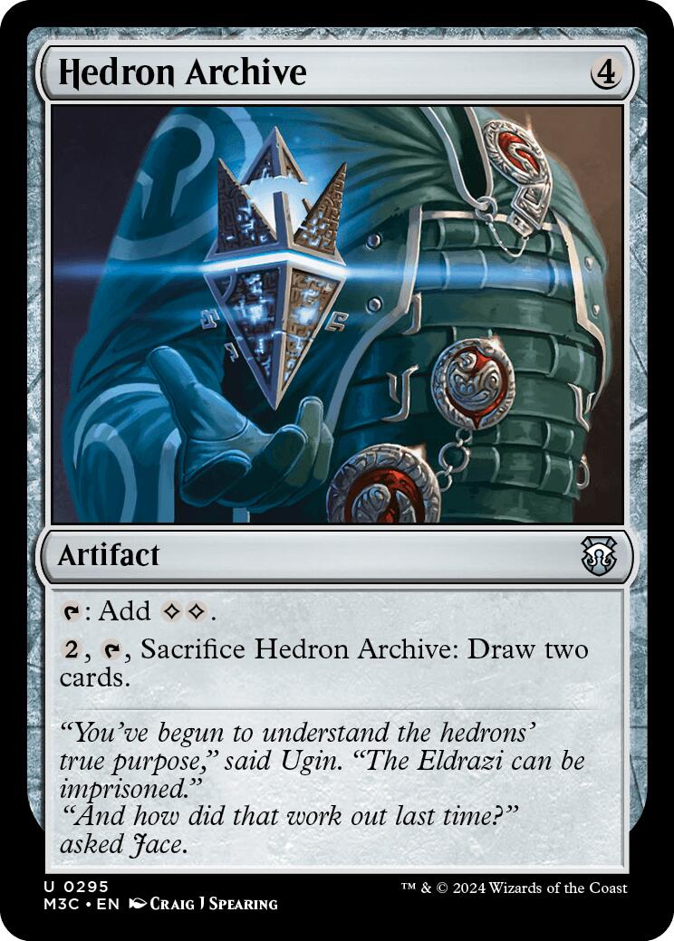 Hedron Archive [Modern Horizons 3 Commander] | Enigma On Main