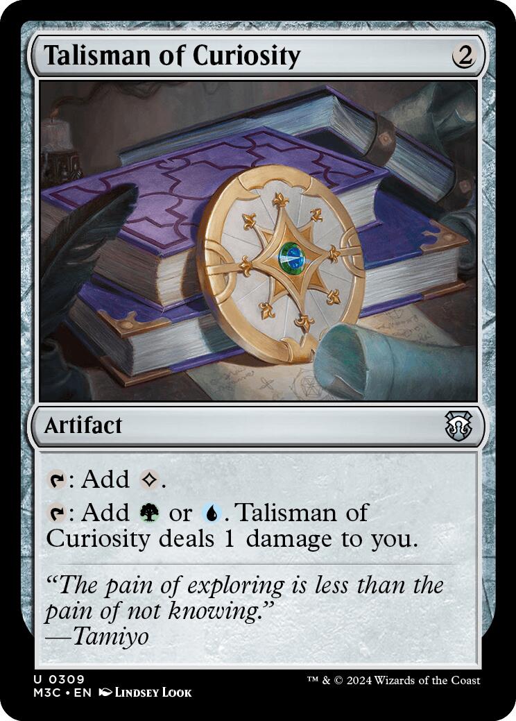 Talisman of Curiosity [Modern Horizons 3 Commander] | Enigma On Main