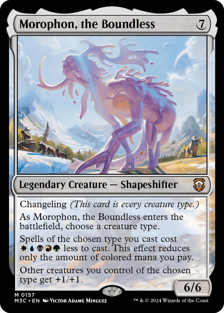 Morophon, the Boundless [Modern Horizons 3 Commander] | Enigma On Main