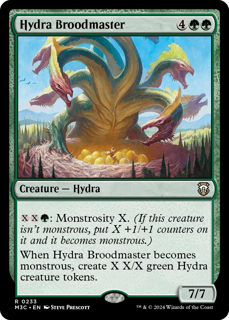 Hydra Broodmaster [Modern Horizons 3 Commander] | Enigma On Main