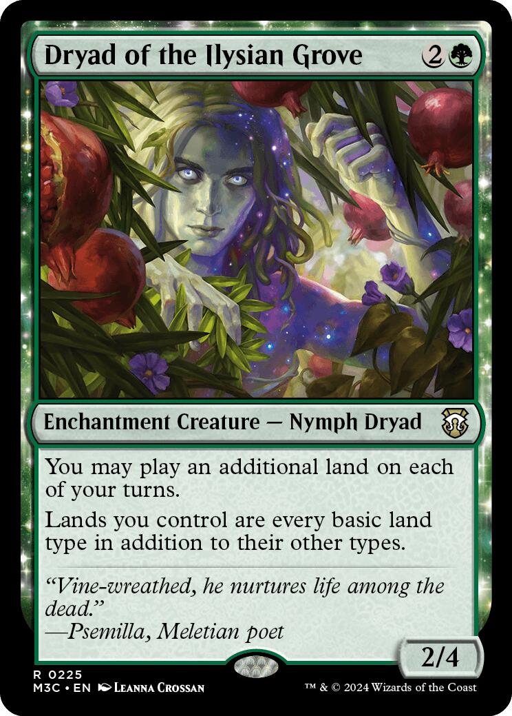 Dryad of the Ilysian Grove [Modern Horizons 3 Commander] | Enigma On Main