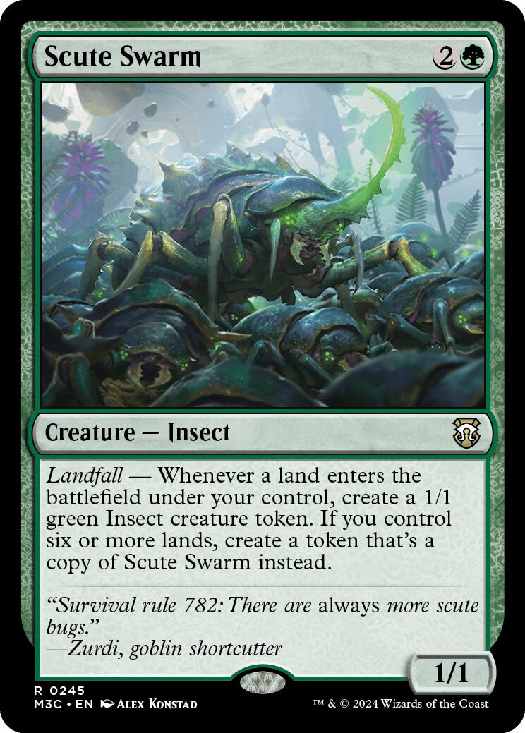 Scute Swarm [Modern Horizons 3 Commander] | Enigma On Main