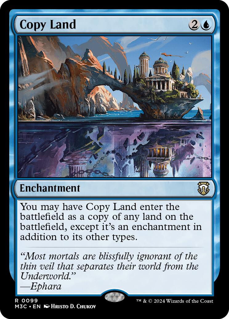 Copy Land [Modern Horizons 3 Commander] | Enigma On Main