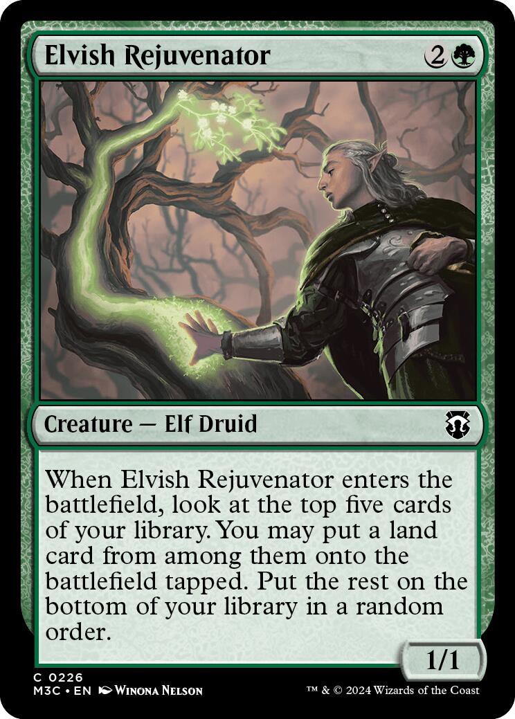 Elvish Rejuvenator [Modern Horizons 3 Commander] | Enigma On Main