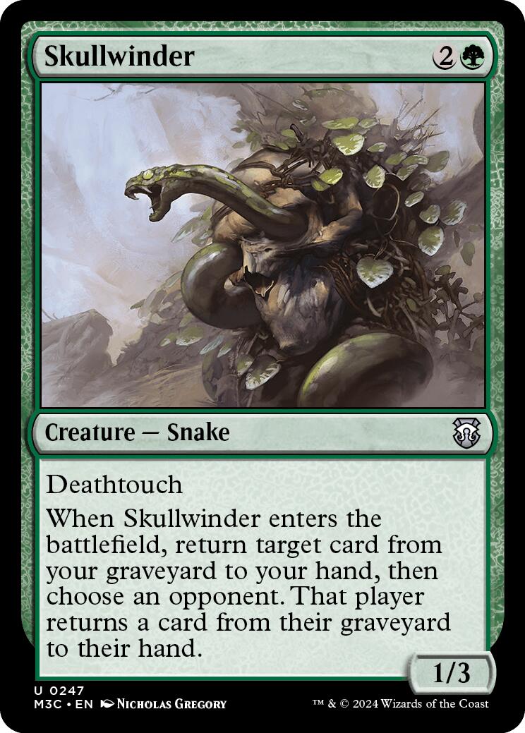 Skullwinder [Modern Horizons 3 Commander] | Enigma On Main