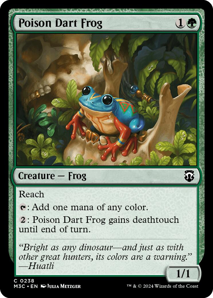 Poison Dart Frog [Modern Horizons 3 Commander] | Enigma On Main