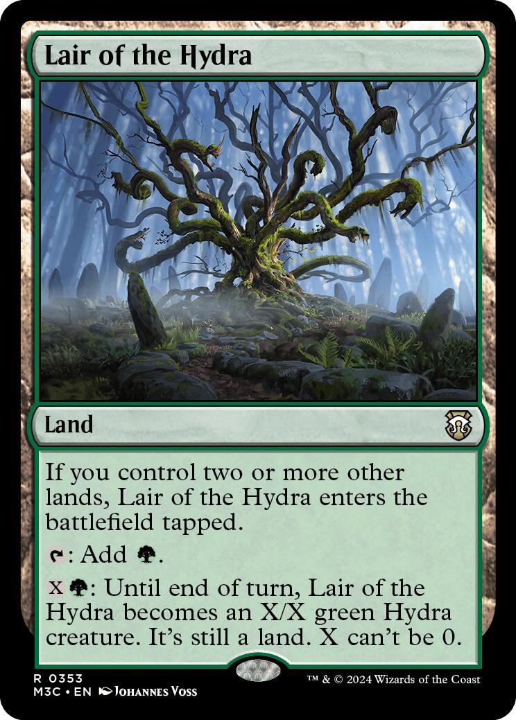 Lair of the Hydra [Modern Horizons 3 Commander] | Enigma On Main