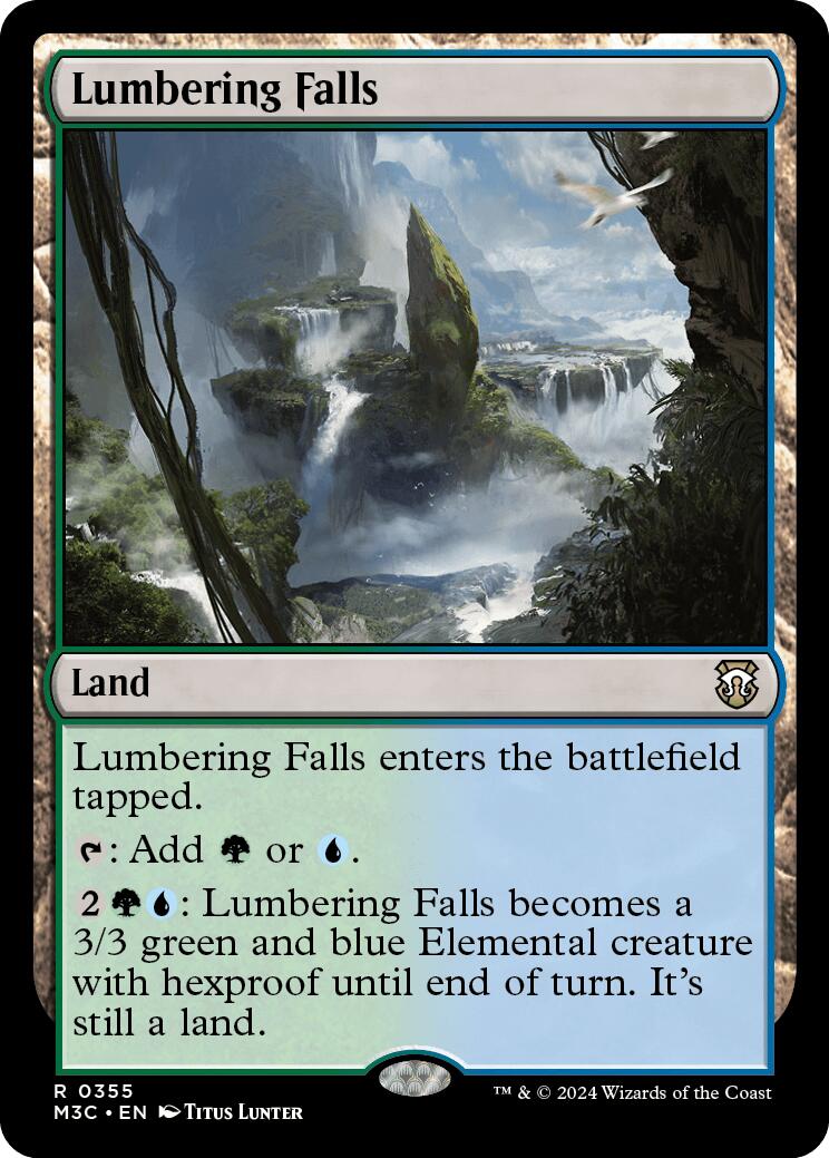 Lumbering Falls [Modern Horizons 3 Commander] | Enigma On Main