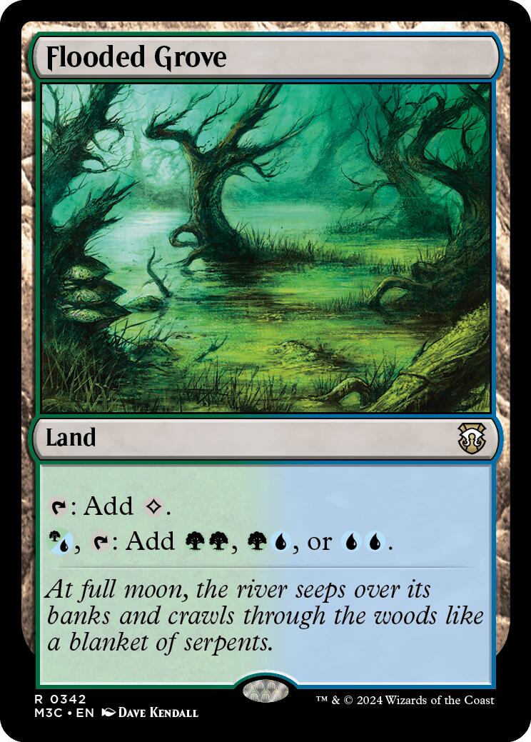 Flooded Grove [Modern Horizons 3 Commander] | Enigma On Main